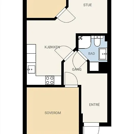 With Two Bedrooms And Parking